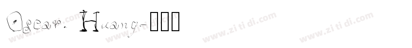 Oscar. Huang字体转换